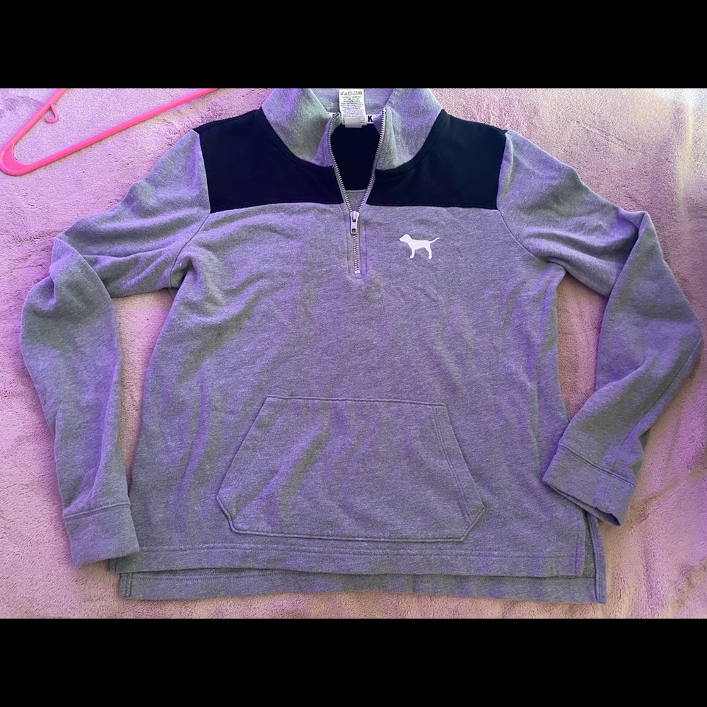 Victoria’s Secret Pink Mid-Zip Top